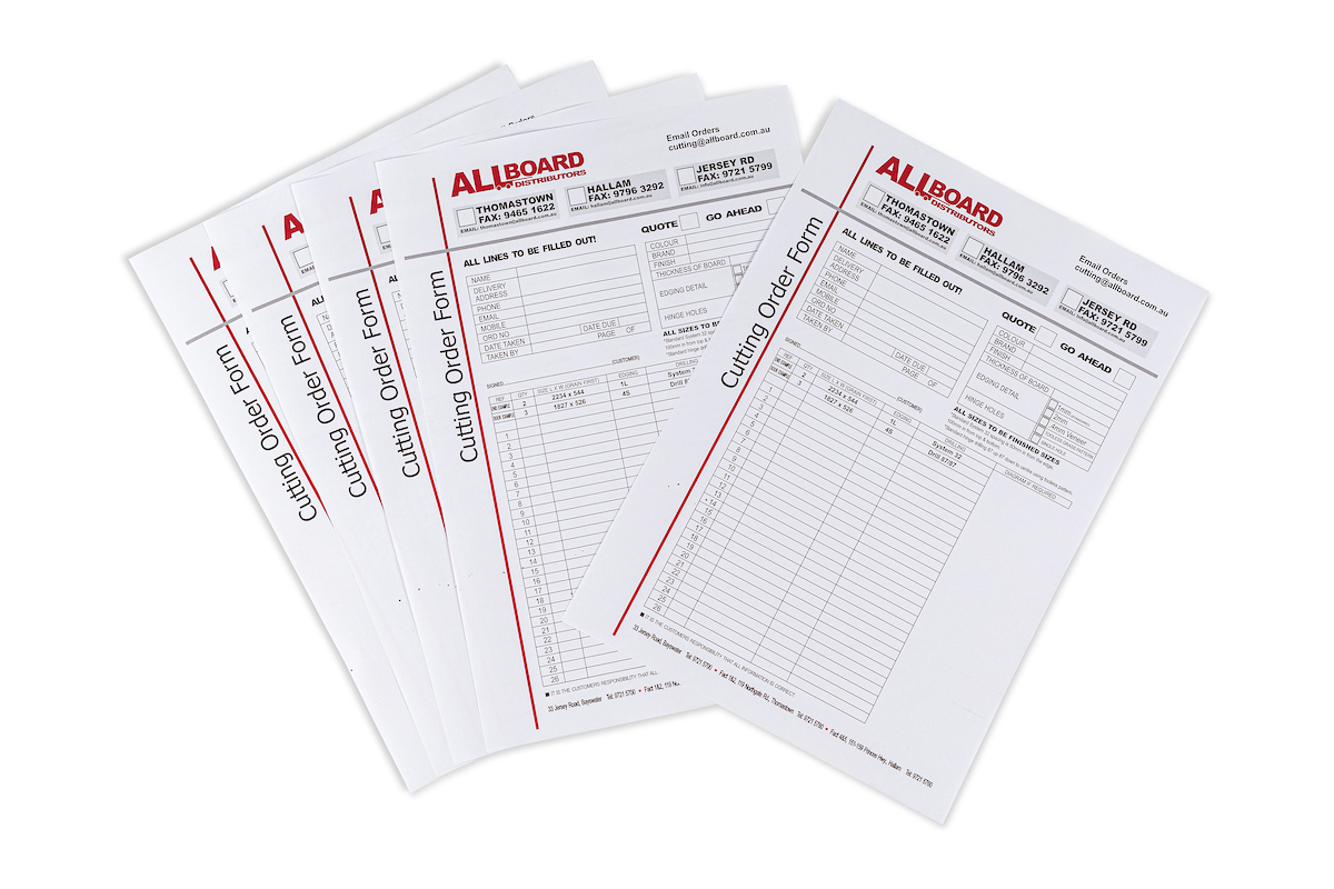 Order Allboard Distributors Pty Ltd